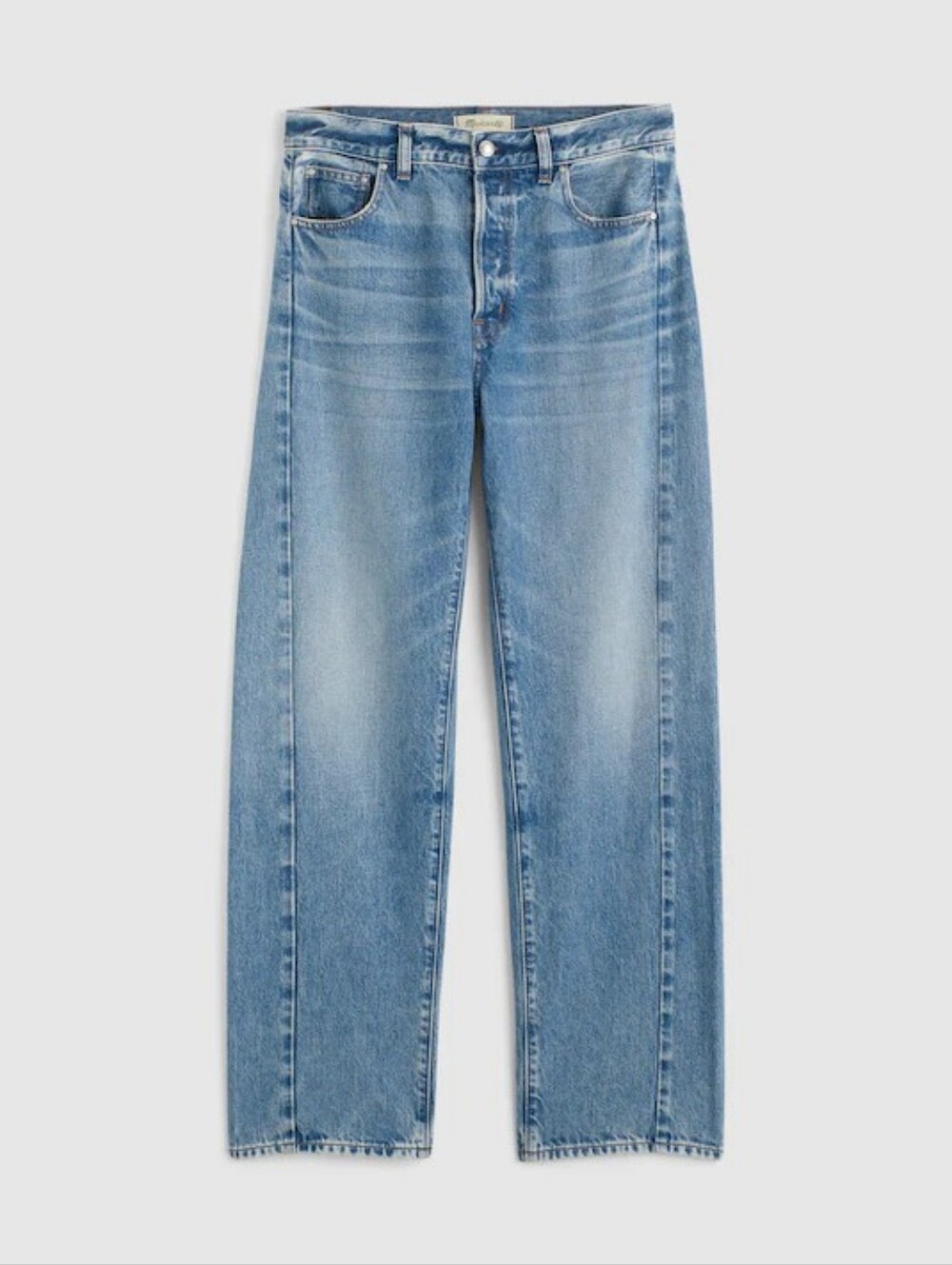 NWT Madewell pieced barrel leg jeans, W29 - Picture 6 of 12